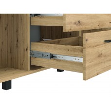Kumode ar atvilknēm un durvīm NEVIO 12